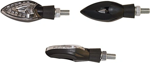 Blinkry LED SPADES, černé, krátká nožka, "E" náhrada 68-7031