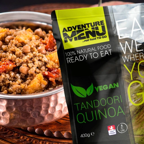 Jídlo na cesty Adventure Menu - Tandoori quinoa vegan