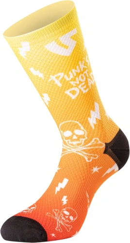 Ponožky PUNK'S NOT DEAD 2022, UNDERSHIELD (žlutá)