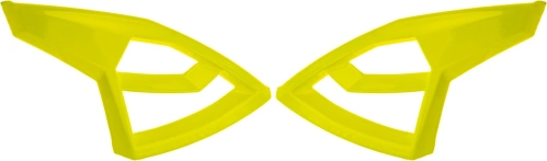Čelní kryty vrchní ventilace pro přilby Cross Pro 2, CASSIDA (žlutá fluo)