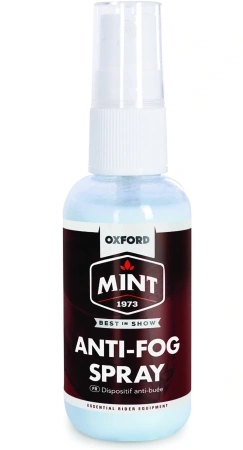 MINT antifog sprej proti mlžení plexi, aplikátor s rozprašovačem 50 ml