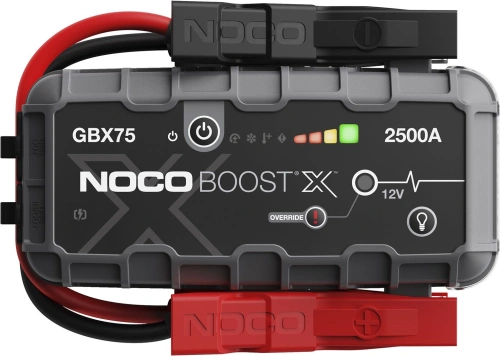 Startovací box + power banka, startovací proud 2500A NOCO BOOST X GBX75 (USA)