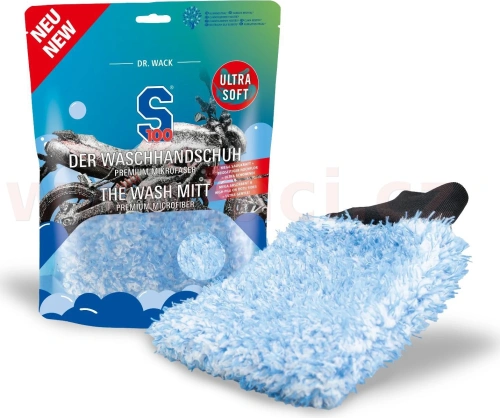 S100 mycí rukavice z mikrovlákna - Wash mitt