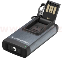 LED LENSER K4R Gray - klíčenková svítilna se superledkou, dosvit 30 m (2)