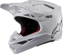 Přilba SUPERTECH S-M10 SOLID, ALPINESTARS (bílá)