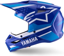 Přilba S-M3 YAMAHA kolekce, ALPINESTARS, dětská (modrá/bílá) 2026 (1)
