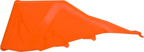 Boční kryt vzduchového filtru levý KTM, RTECH (oranžový) M400-301