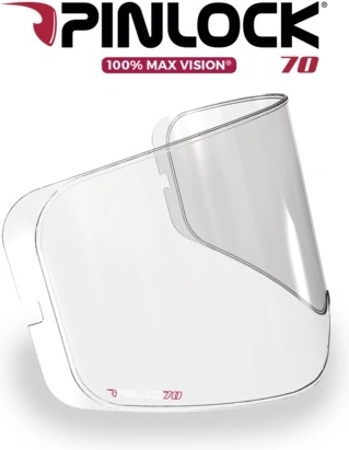 Pinlock Max Vision pro plexi přileb Venom/Ghost/Speed/Speed Bandit, SIMPSON (čirý)