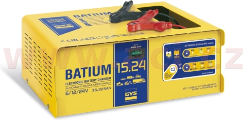 Nabíječka GYS BATIUM 15.24 6/12/24 V, 225 Ah, 15 A