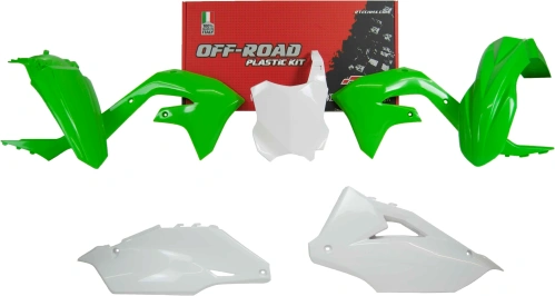 Sada plastů Kawasaki, RTECH (OEM barvy, 5 dílů) M400-1207