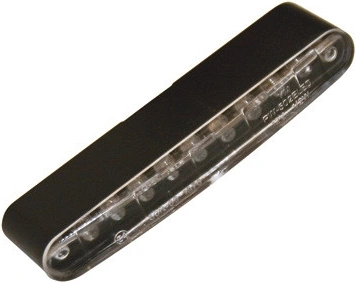 Koncové světlo LED Stripe, čiré, "E" PW255-025