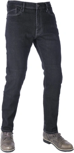 ZKRÁCENÉ kalhoty Original Approved Jeans Slim fit, OXFORD, pánské (černá, vel. 40)