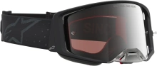 Brýle SUPERTECH CLOAK, ALPINESTARS (černá, zrcadlové stříbrné plexi) 2027 (3)