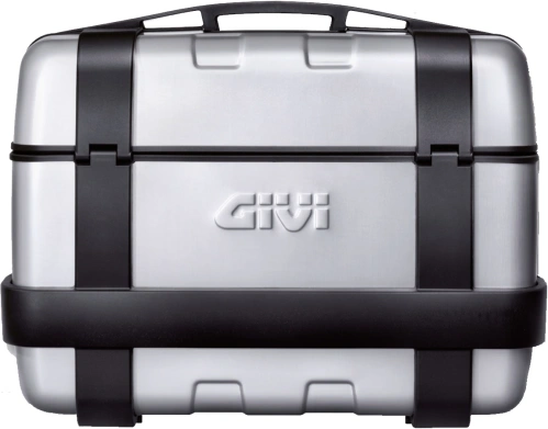 GIVI TRK 33N kufr Trekker černý s hliníkovým víkem (Monokey), objem 33 ltr.