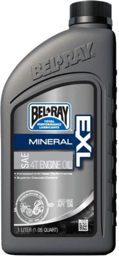 Motorový olej Bel-Ray EXL MINERAL 4T 20W-50 1 l