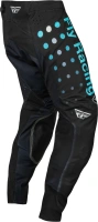 Kalhoty EVOLUTION DST. FLY RACING - USA 2024 (černá/modrá) (2)