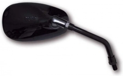 Zpětné zrcátko VIRAGO, pravé YAMAHA s prodlouženým ramínkem - černá levý závit M10 pro YAMAHA PW302-302