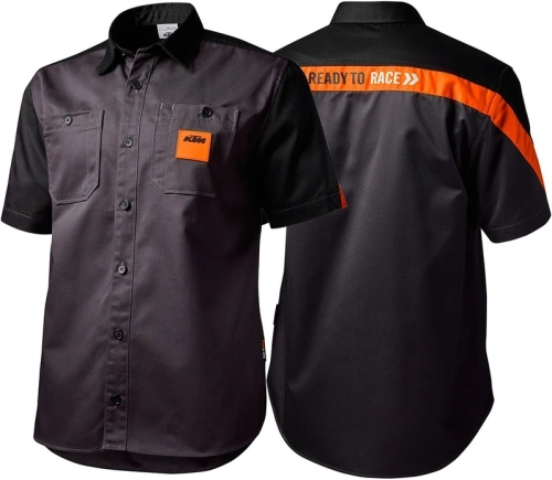 Košile MECHANIC OEM KTM, (černá/oranžová , vel. M)