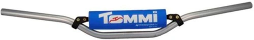 Řídítka s hrazdou a chráničem (road) průměr 22 mm, DOMINO (chromovaná) M018-205