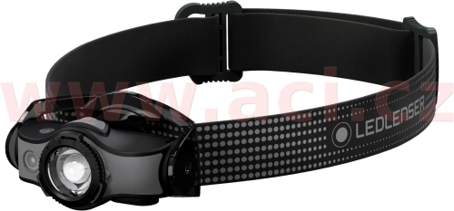 LED LENSER MH5 - outdoorová dobíjecí čelovka černo-šedá, dosvit 180 m, záruka 7 let