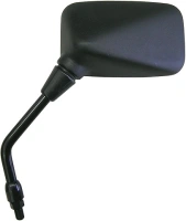 Zpětné zrcátko plastové Kawasaki (závit pravý M10), Q-TECH, L M008-132