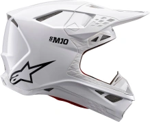 Přilba SUPERTECH S-M10 SOLID, ALPINESTARS (bílá) (4)