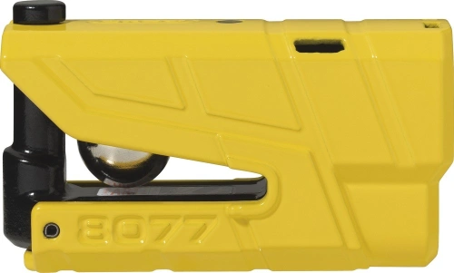 Zámek na kotouč s alarmem Abus Granit Detecto X-Plus 8077 - žlutá