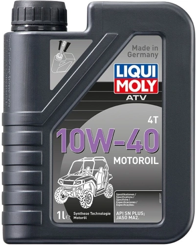 LIQUI MOLY ATV 4T Motoroil 10W40, polosyntetický motorový olej 1 l