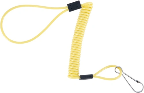 Připomínač kotoučového zámku MINI MINDER CABLE, OXFORD (reflexní žlutý, průměr lanka 2,5 mm, 1 ks)