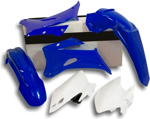 Sada plastů Yamaha, RTECH (modro-bílé, 4 díly) M400-113