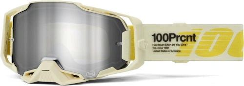 ARMEGA 100% brýle BARELY, zrcadlové stříbrné plexi