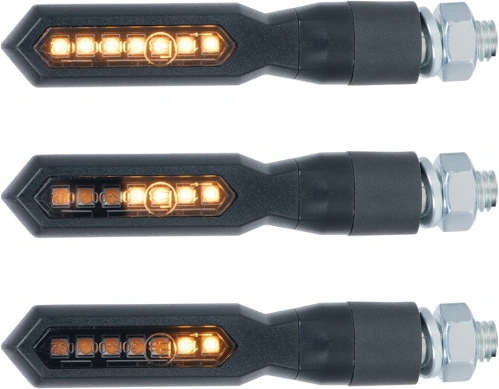 Sekvenční LED blinkry Nightstrider, OXFORD (sada vč. odporů, pár) M010-054