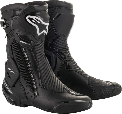 Boty SMX PLUS 2 GORE-TEX, ALPINESTARS (černá/stříbrná) 2024