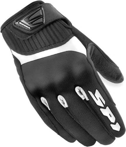 Motorkářské rukavice SPIDI G-Flash - černé/bílé - 3XL (13)