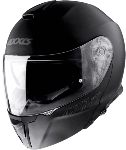 Výklopná helma AXXIS GECKO SV ABS solid matná černá
