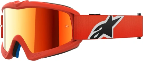 Brýle VISION YOUTH CORP, ALPINESTARS, dětské (oranžová, zrcadlové červené plexi) 2025