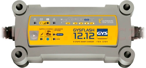 Nabíječka GYSFLASH 12.12, 12 V, 20-250 Ah, 12 A