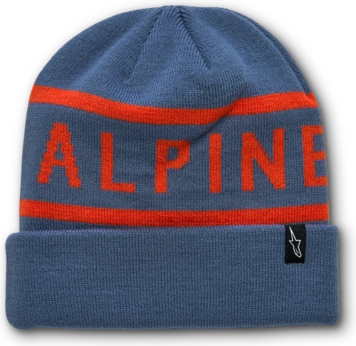 Čepice WORDY CUFF BEANIE, ALPINESTARS (modrá/červená)