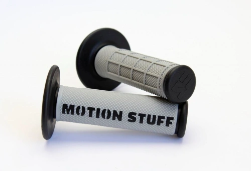 Motokrosové rukojeti supersoft MOTION STUFF Šedo/černé STF-201-2220