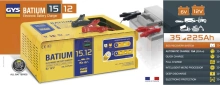 Nabíječka GYS BATIUM 15.12 6/12 V, 225 Ah, 15 A (1)