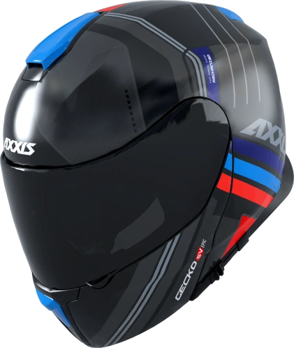 Výklopná helma AXXIS GECKO SV ABS epic b1 matná černá