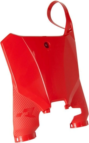 Čelní číslová tabulka Honda - tovární, RTECH (červená) M400-1434