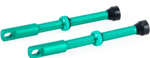 Ventilek pro bezdušové aplikace, OXFORD (zelená, vč. čepičky, slitina hliníku, délka 60 mm)