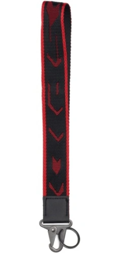 Klíčenka KEY HOLDER SHORT, SPIDI (černá/červená)