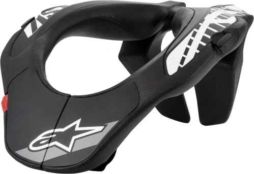 Krční chránič NECK SUPPORT 2023, ALPINESTARS, dětský (černý/bílý, vel. UNI)