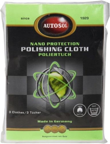 Utěrka na leštění Autosol Polishing Cloth ze 100% bavlny (3ks)