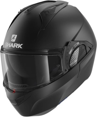 Výklopná helma na motorku SHARK EVO GT Blank - černá mat KMA