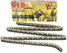 VX série X-Kroužkový řetěz D.I.D Chain 530VX3 116 L Zlatá/Černá 244778 103024116G