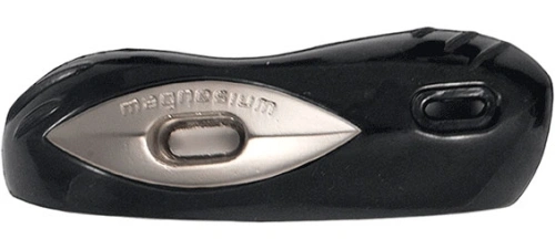 Náhradní slidery na špičku pro sportovní motocklové boty Rainers a magneziovou destičkou - černá/stříbrná