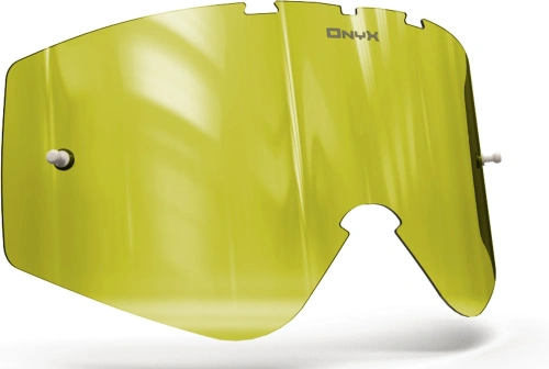 Plexi pro brýle O'NEAL B-ZERO, ONYX LENSES (Hi-Vis žluté s polarizací)